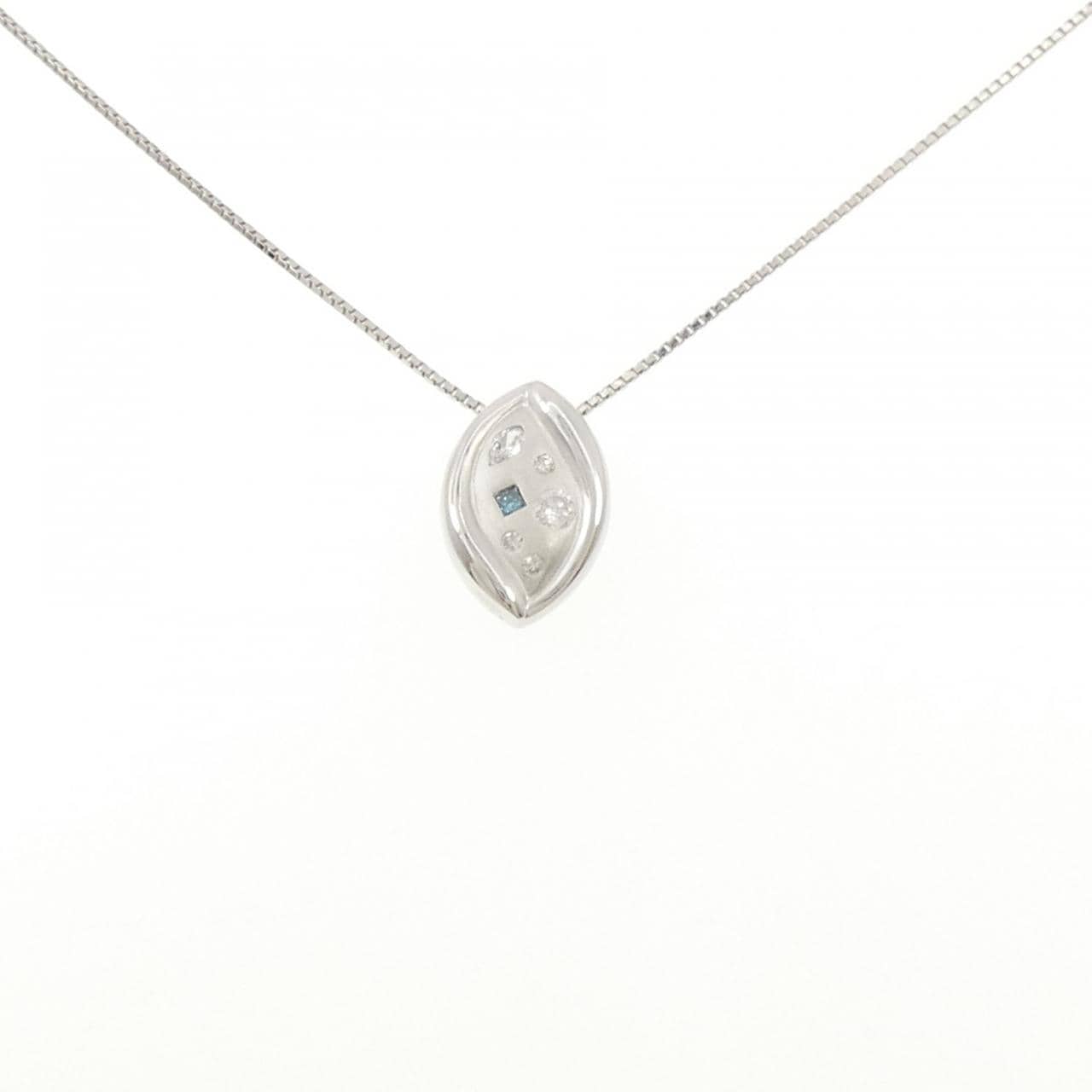 PT900/PT850 ダイヤモンド ネックレス 0.23CT