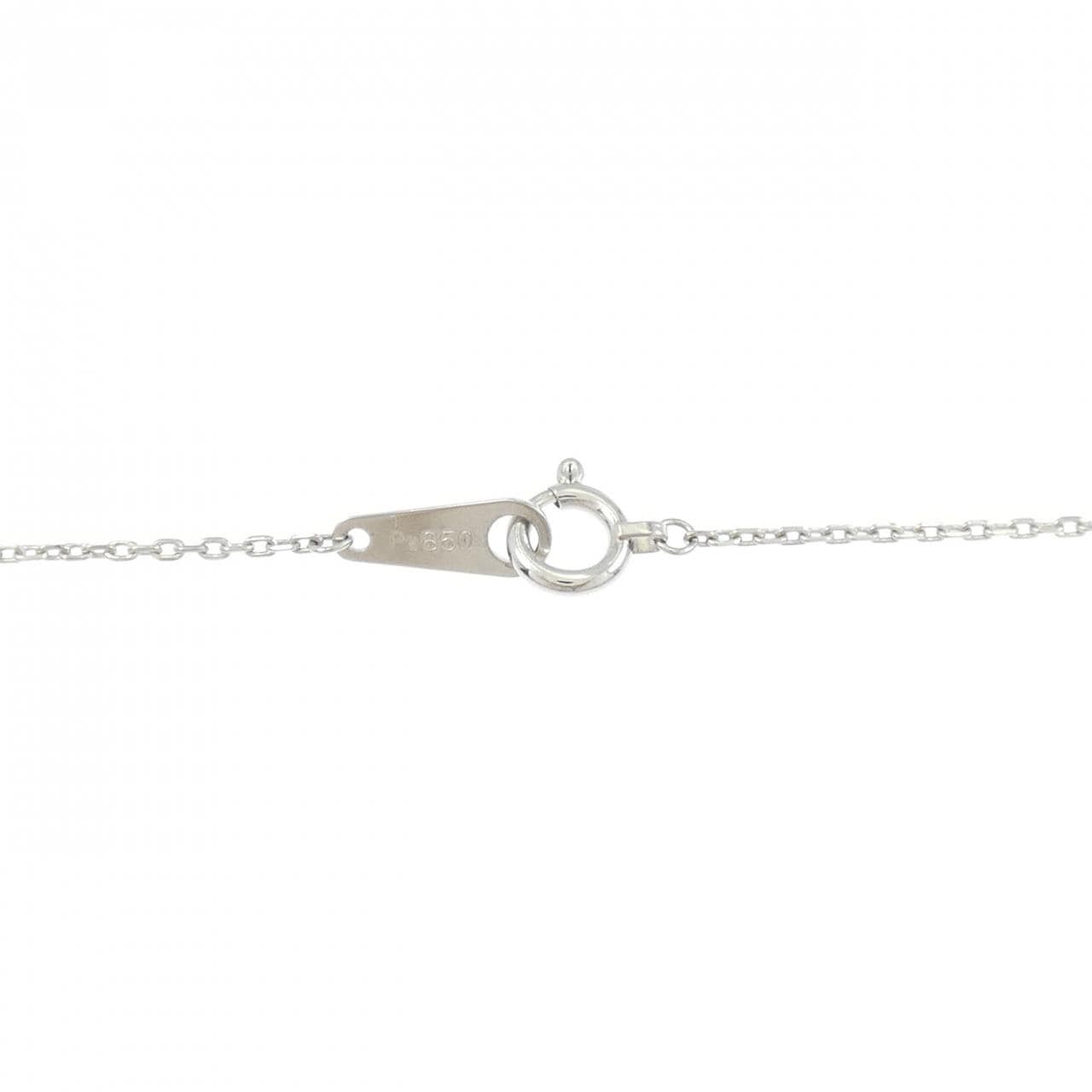 PT900/PT850 キー ダイヤモンド ネックレス 0.10CT