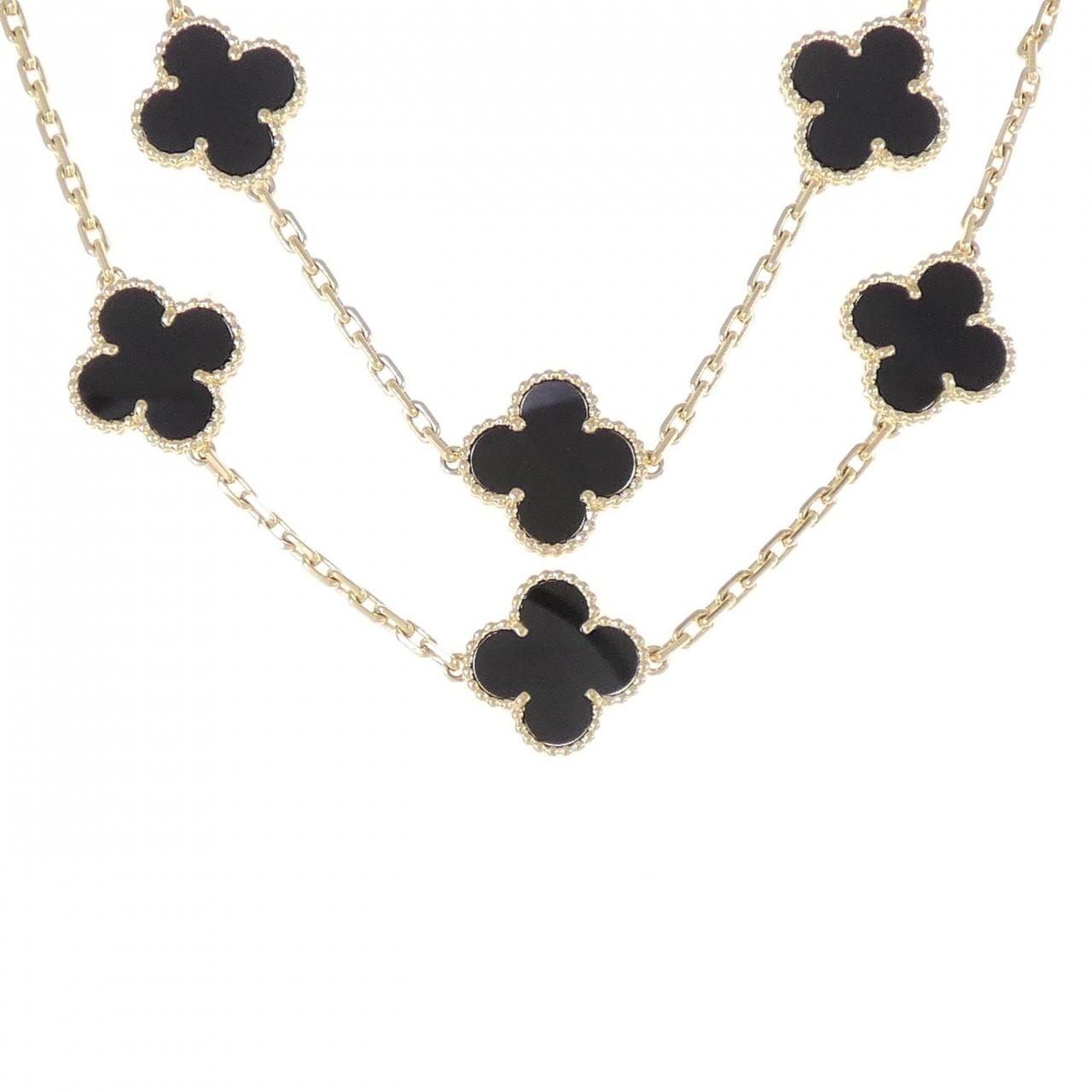 Van Cleef & Arpels vintage Alhambra 20 Motif Necklace