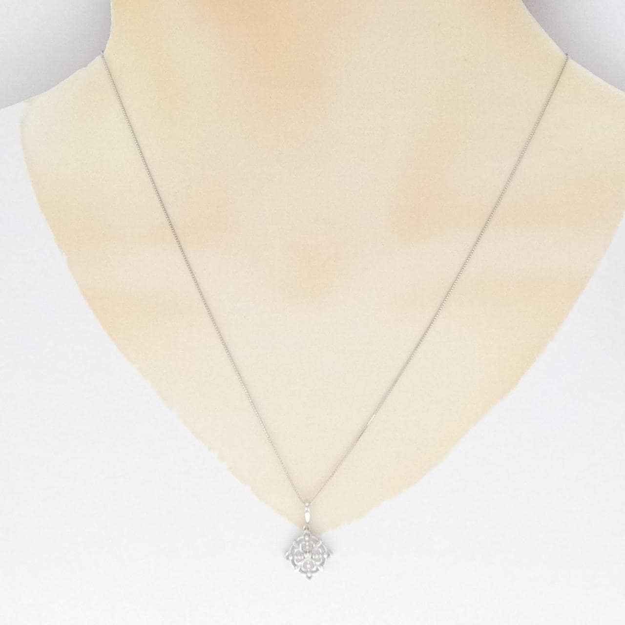 PT999/PT Diamond Necklace 0.01CT