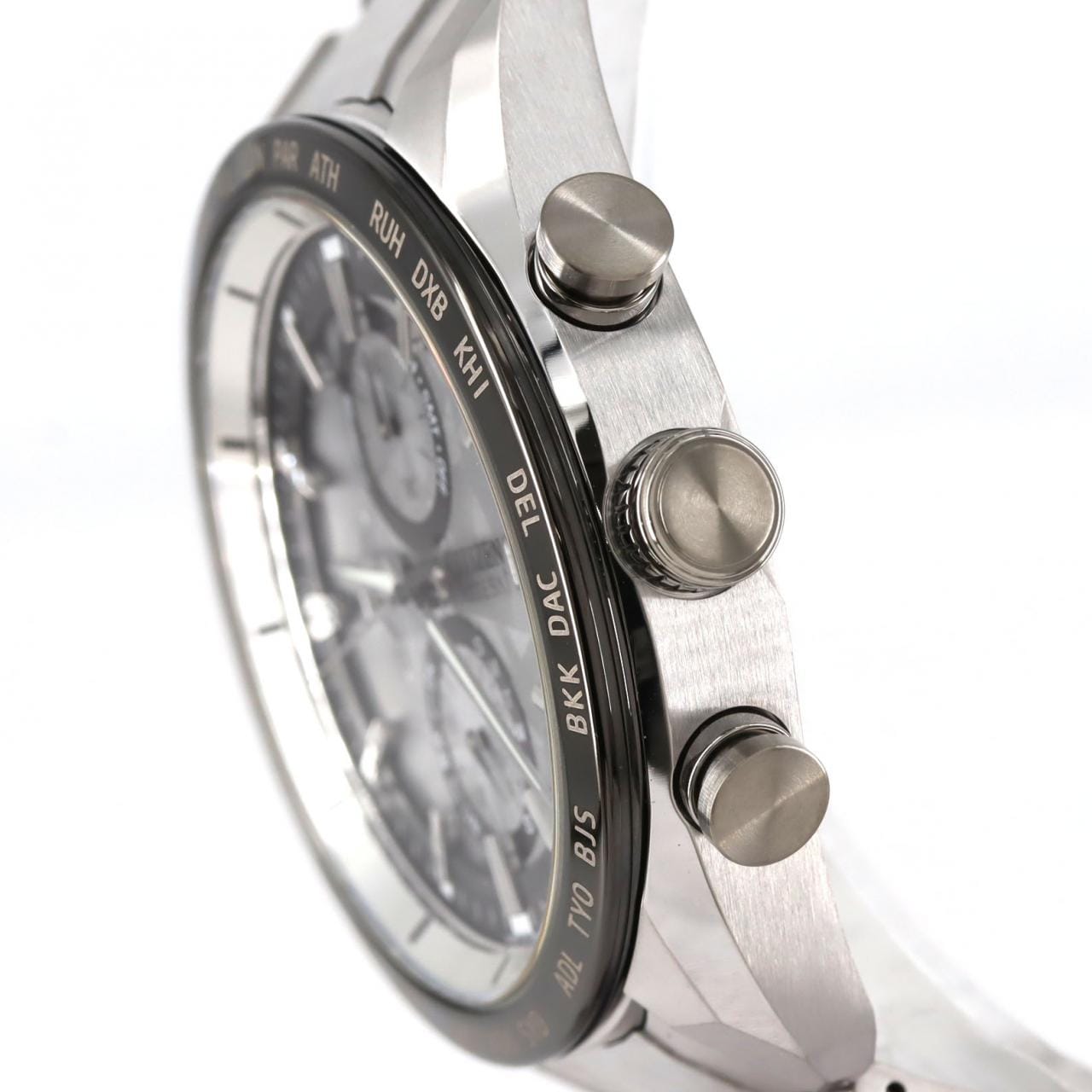 【新品】シチズン アテッサ 電波時計 H800-A1CN20F/AT8284-61A TI ソーラークォーツ