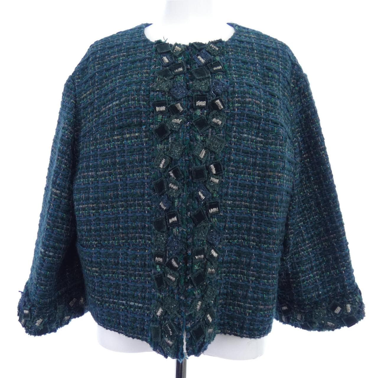 シャネル CHANEL P44834V32984 ノーカラージャケット