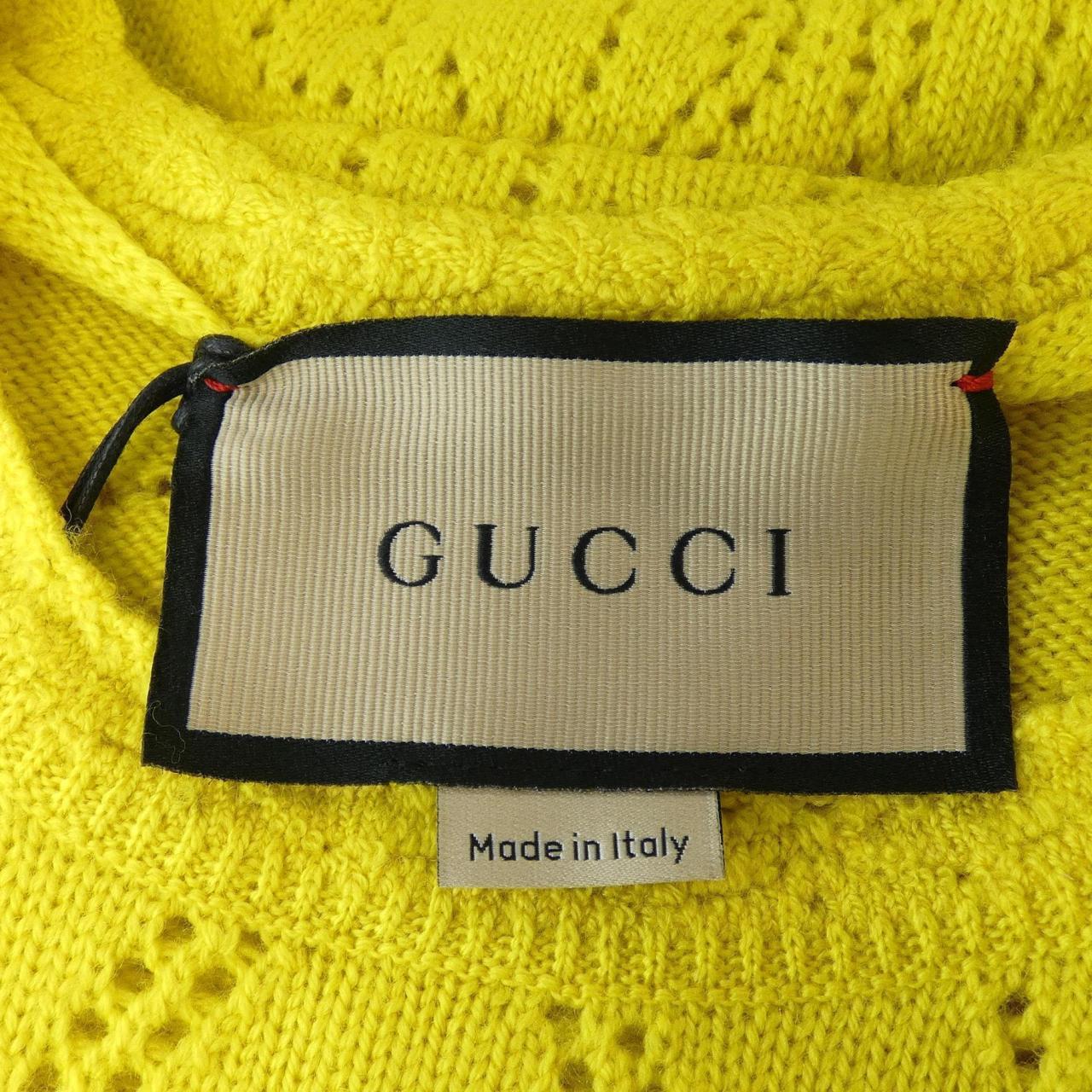 グッチ GUCCI GGパーフォレーテッドウールクロップドセーター 642115 XKBL7 ニット