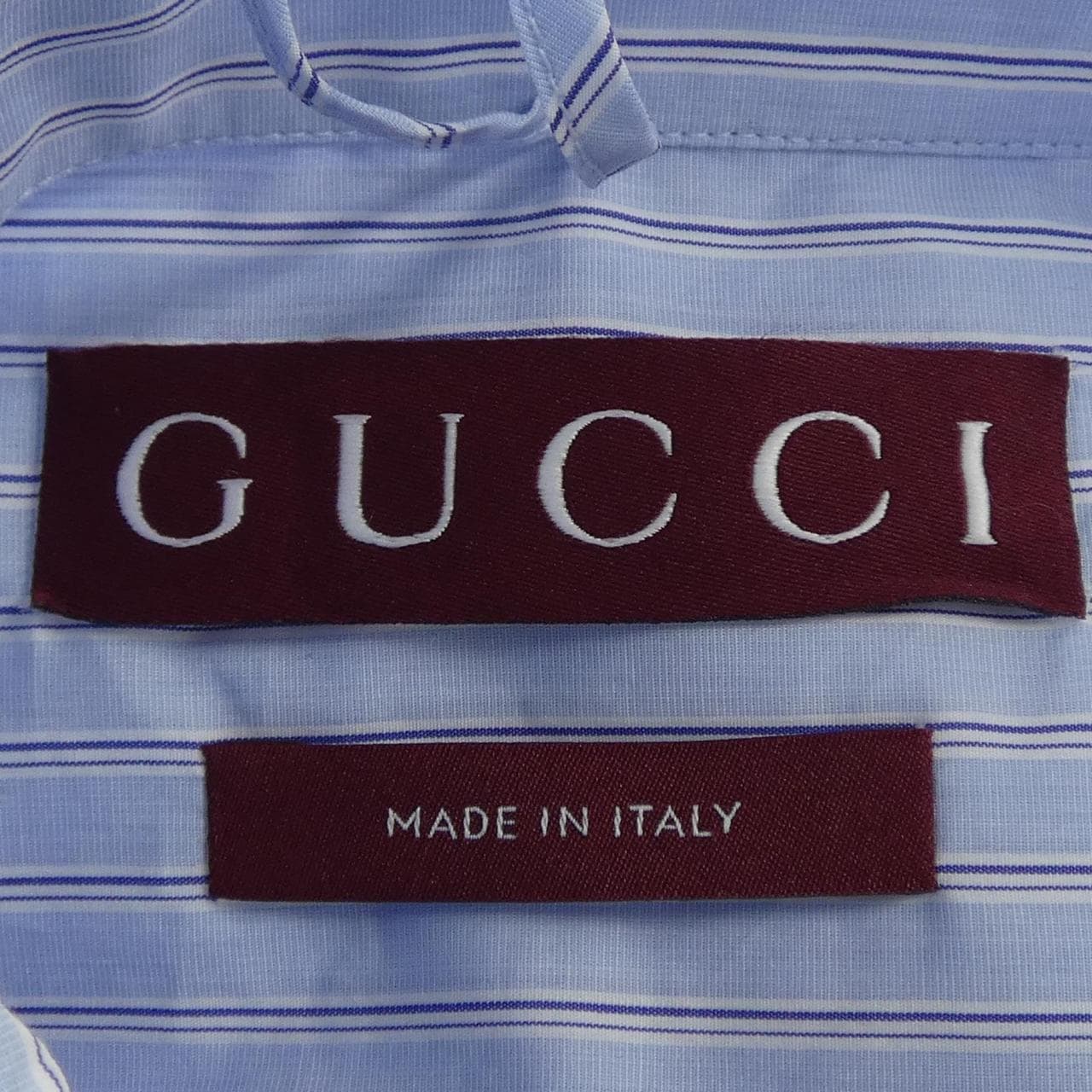 グッチ GUCCI ストライプコットンシャツ 820670 ZAPIU シャツ