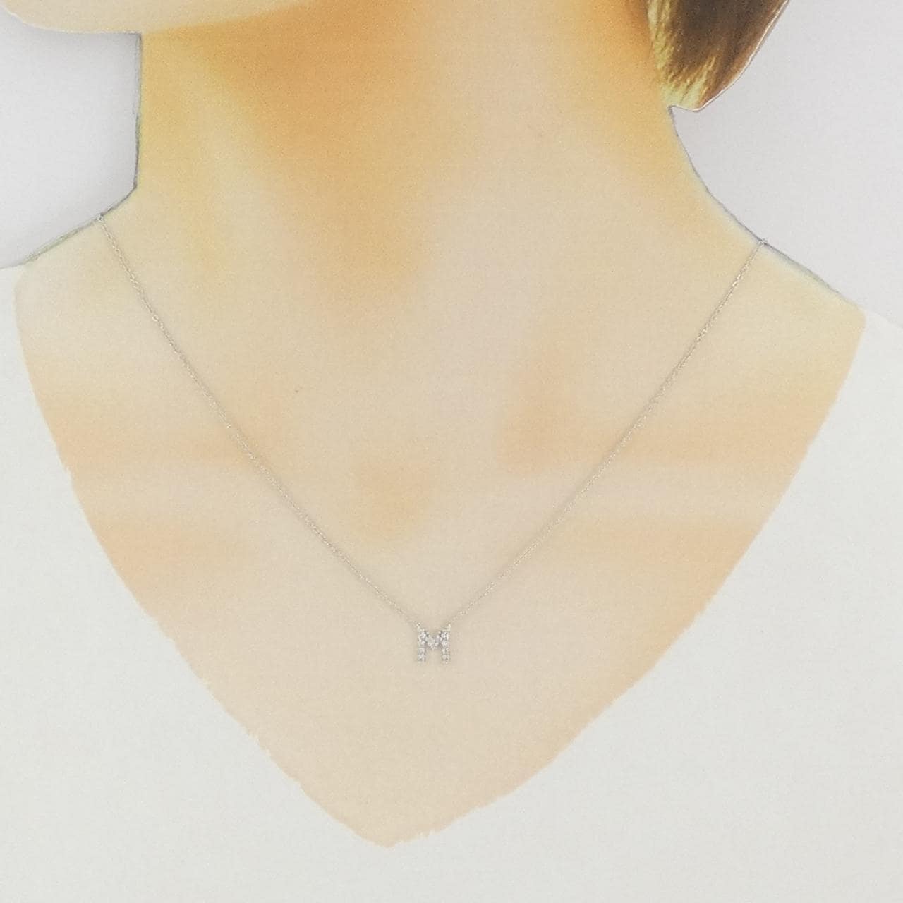 Folli Follie鑽石項鍊 0.09克拉