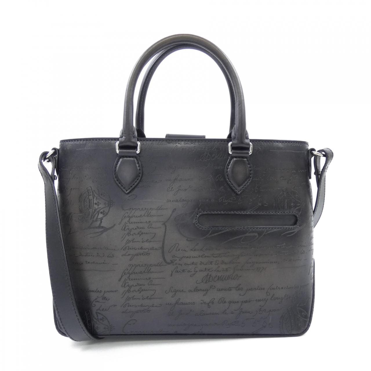 ベルルッティ Berluti トゥジュールXSスクリットレザートートバック BAG