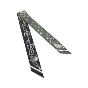 エルメス C'EST LA FETE ツイリー 062743S スカーフ