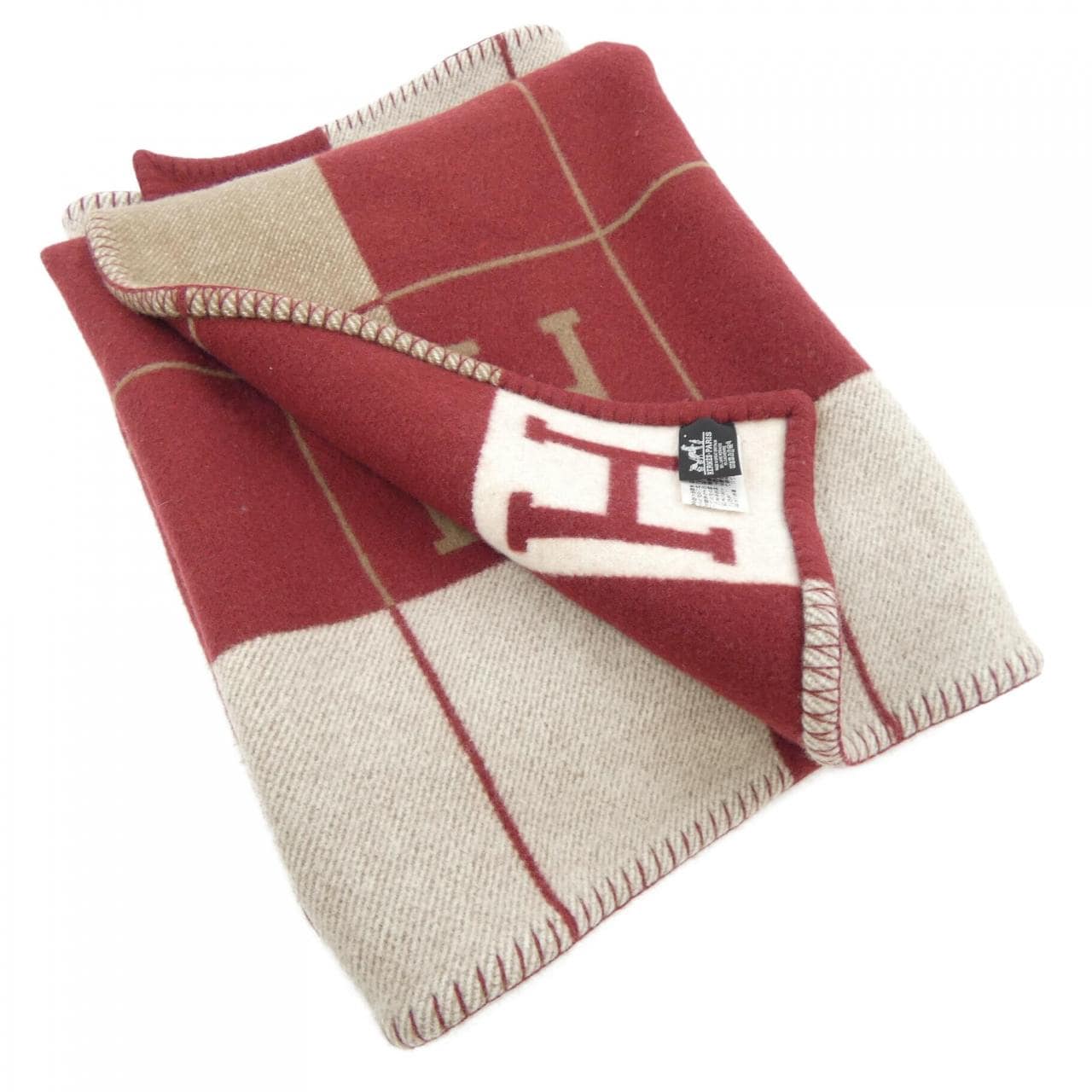 エルメス HERMES アヴァロンⅢ H102665M ブランケット