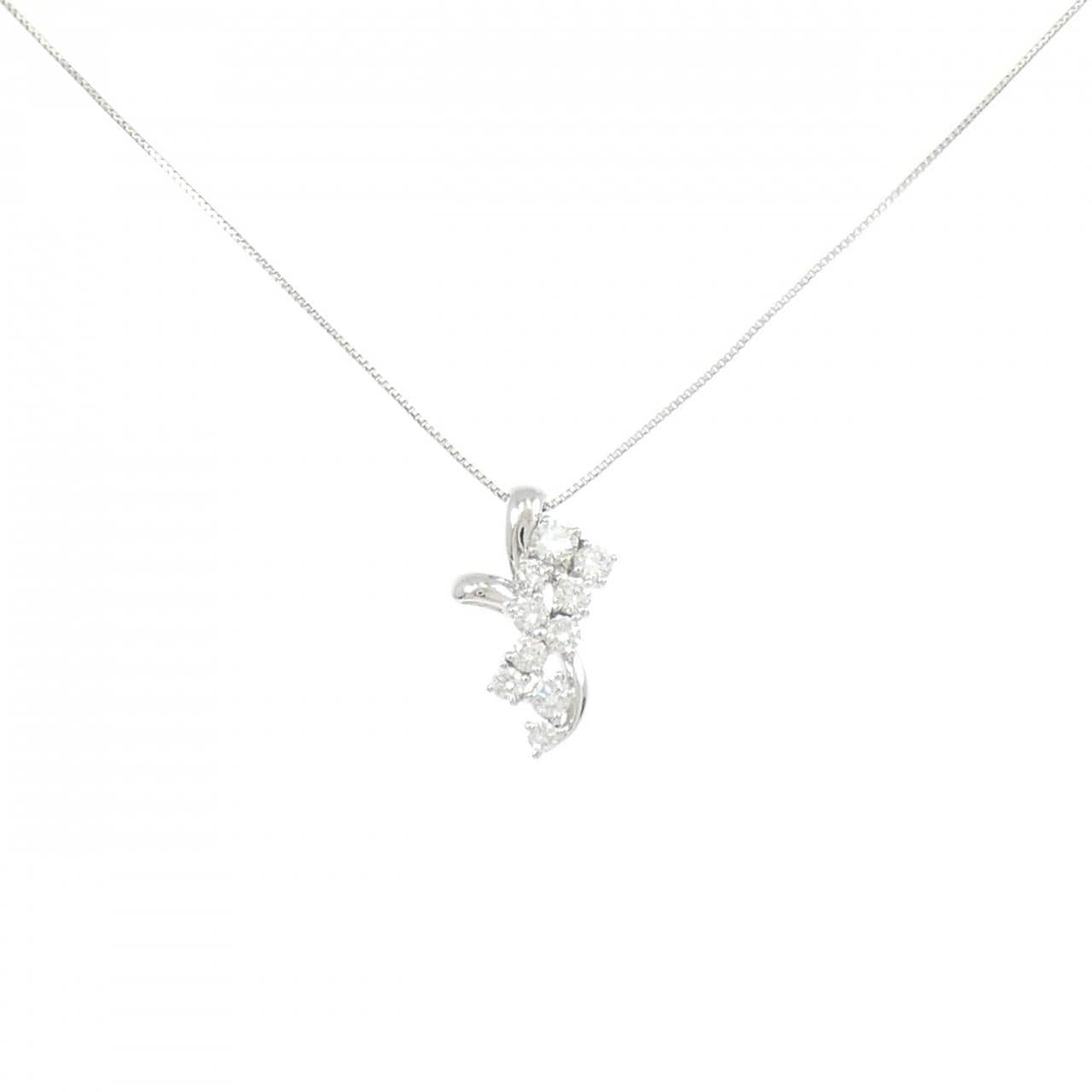 PT900/PT850 ダイヤモンド ネックレス 0.505CT