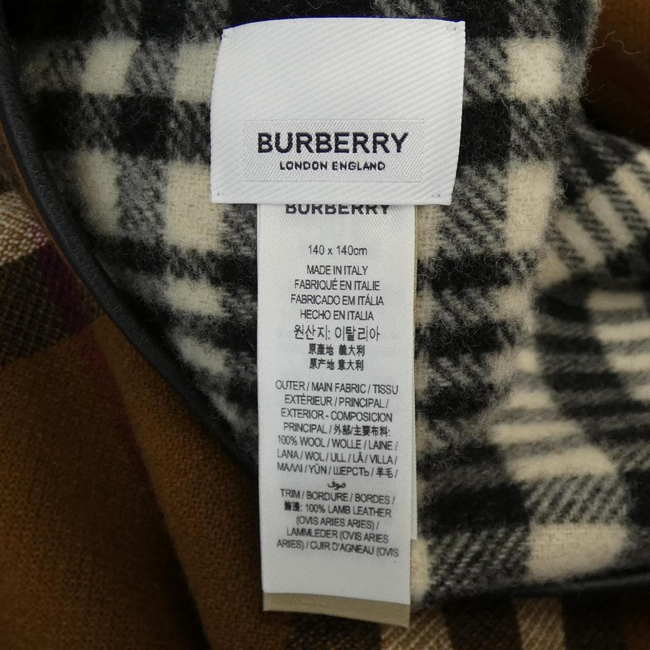 BURBERRY cape