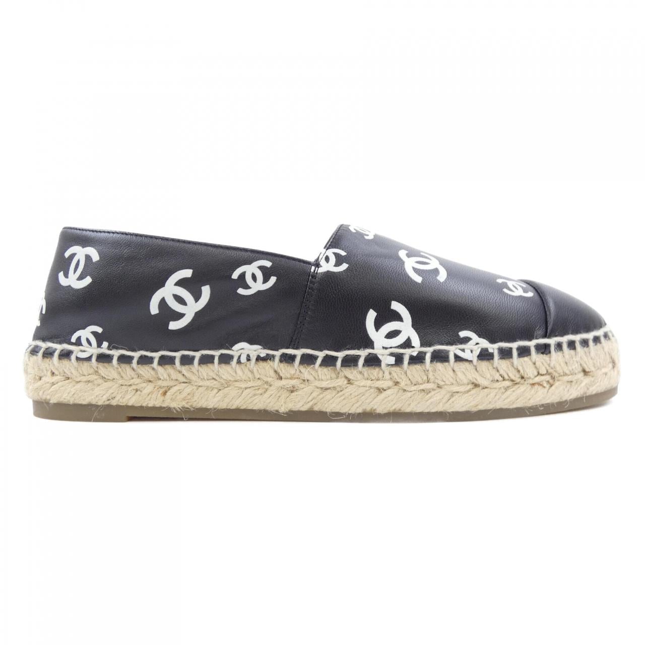 CHANEL CHANEL 麻底鞋G38628Y55871鞋