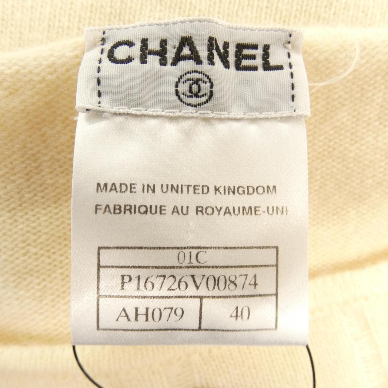 シャネル CHANEL P16726V00874 01C ニット