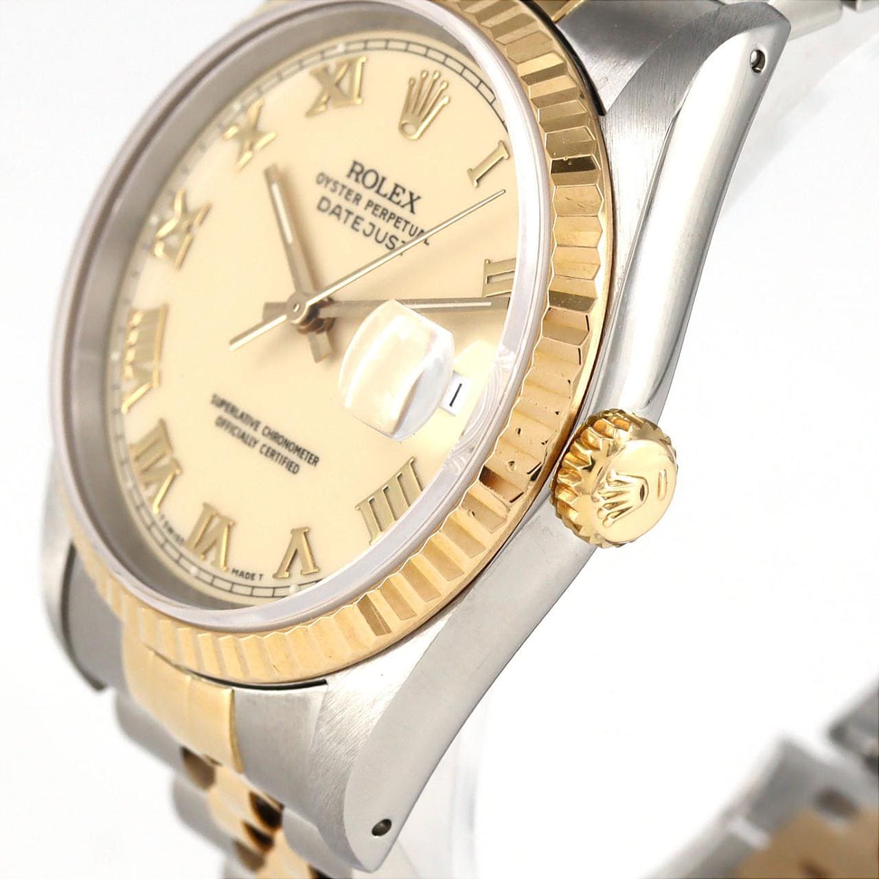 ロレックス デイトジャスト 16233 SSxYG 自動巻 L番