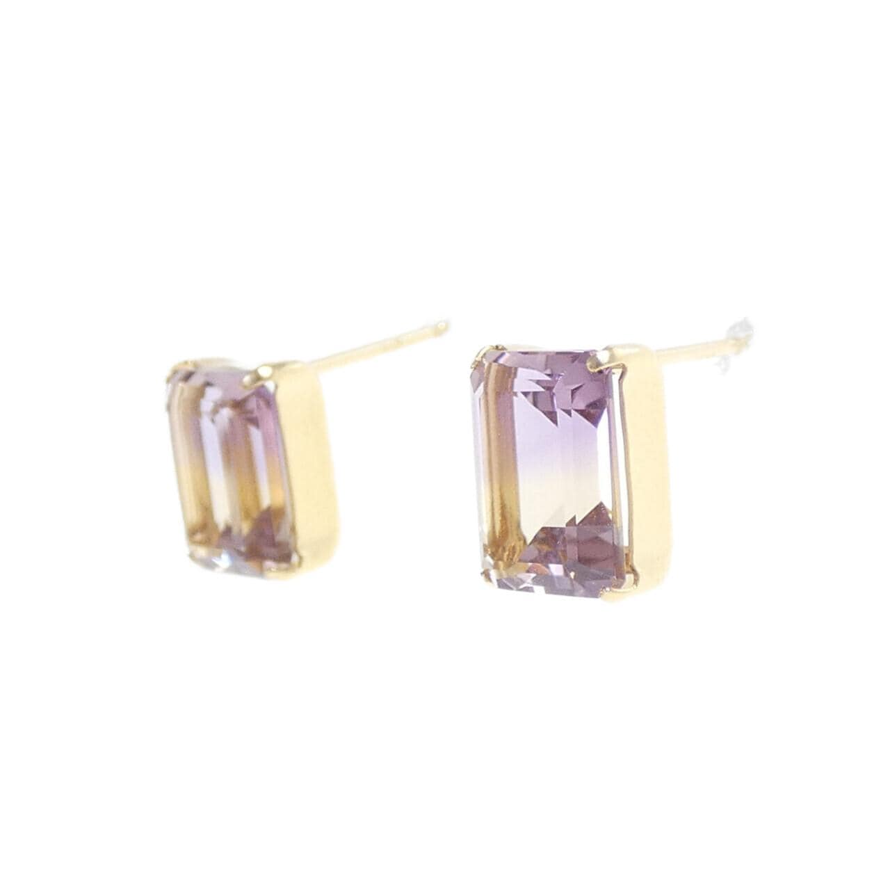 [BRAND NEW] K18YG Ametrine Earrings