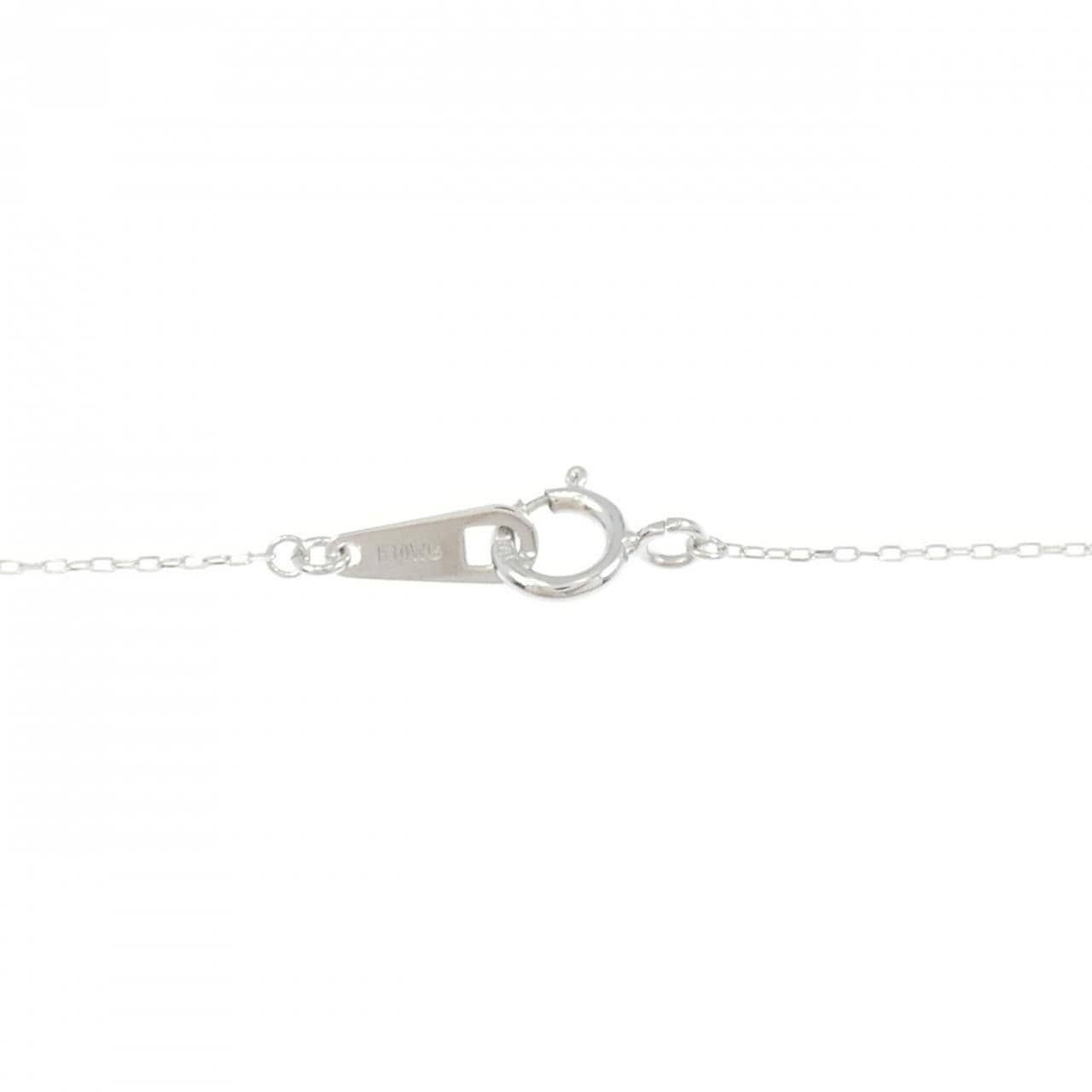 K10WG ダイヤモンド ネックレス 0.01CT