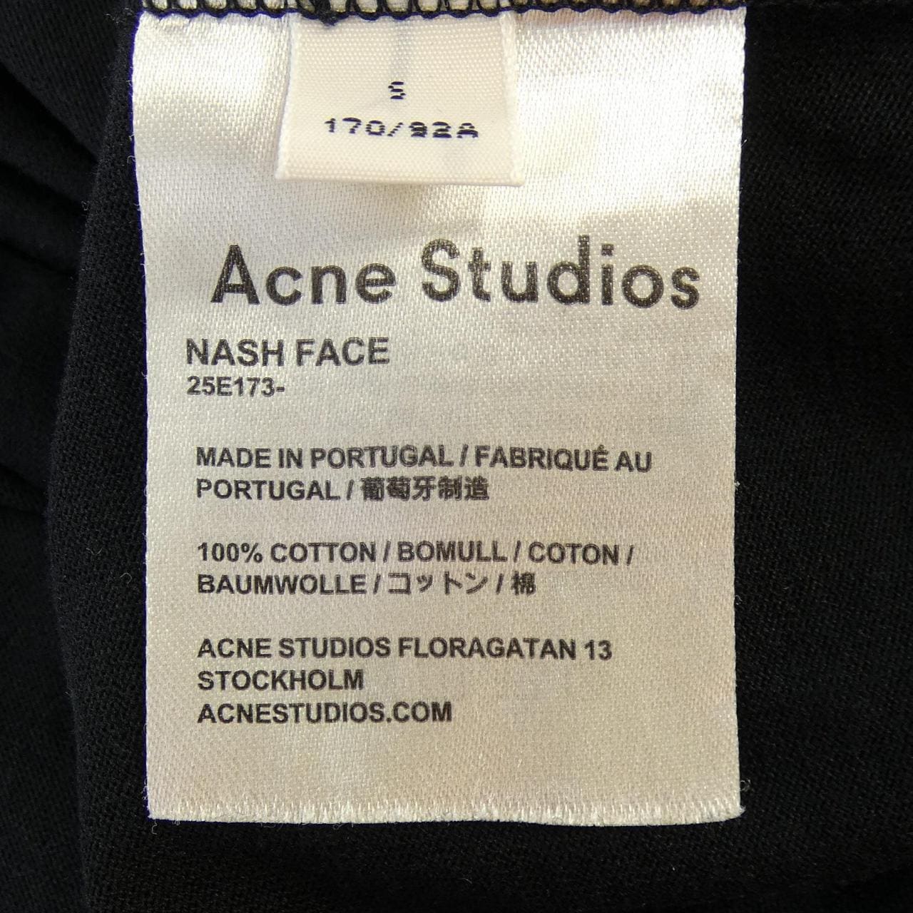 アクネストゥディオズ ACNE STUDIOS 25E173 Tシャツ