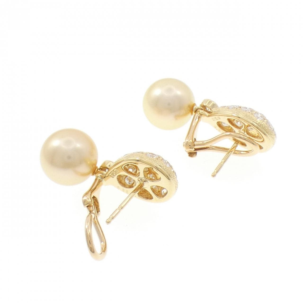 ミキモト 白蝶パール ピアス 10.3mm