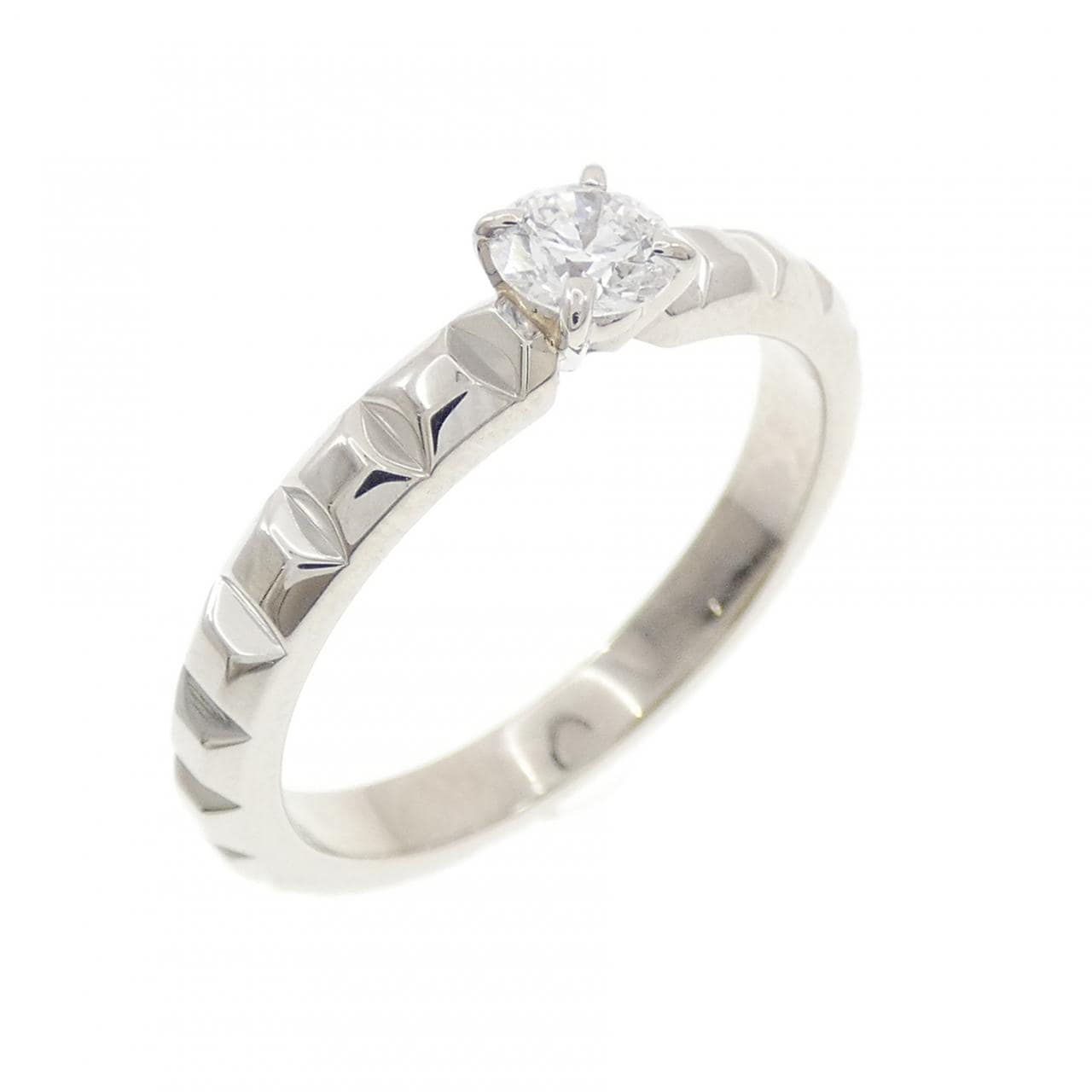 ブシュロン クル ド パリ リング 0.23CT D IF EXT