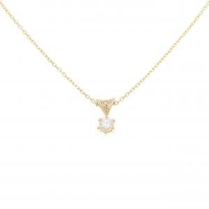 K18YG/K18PG ダイヤモンド ネックレス 0.154CT