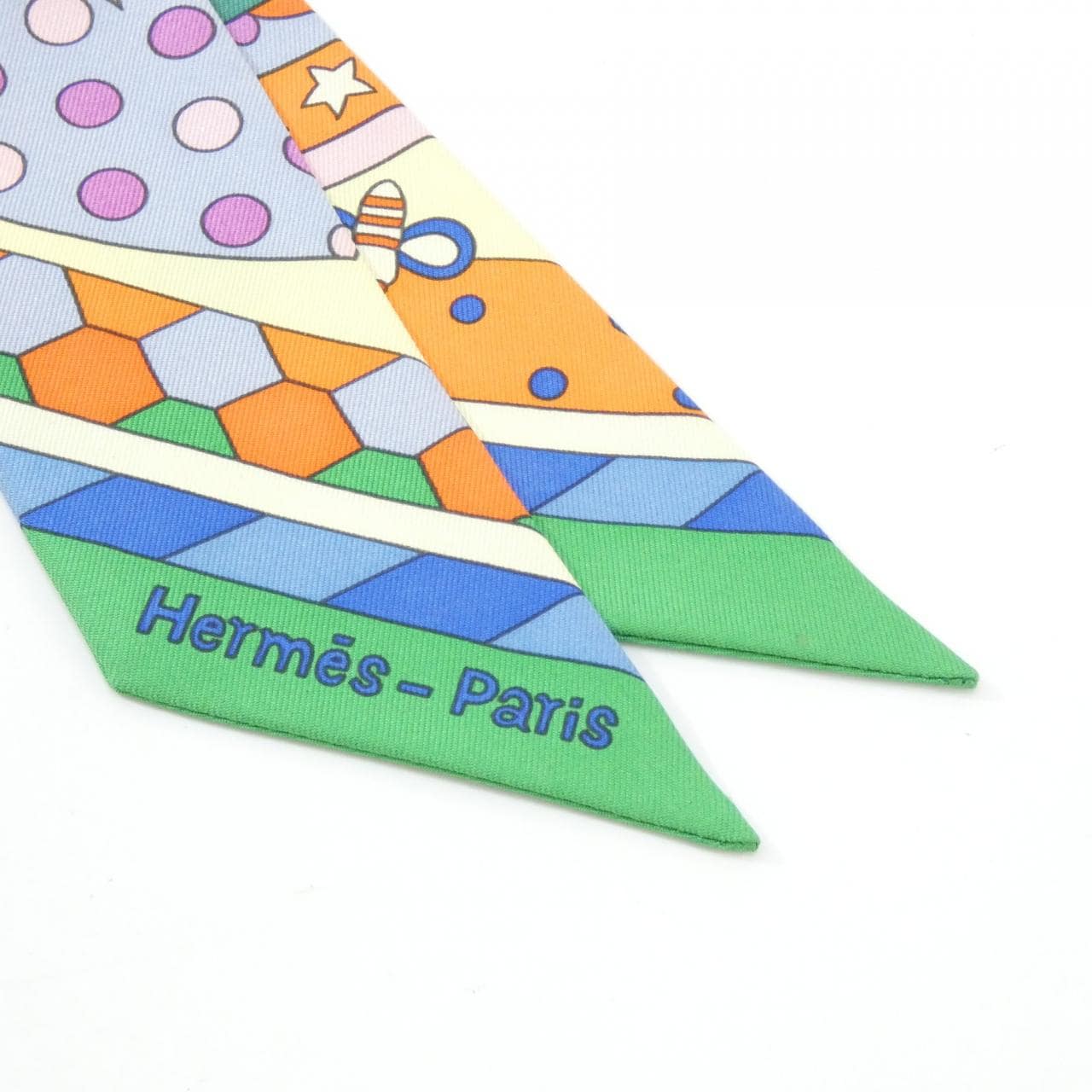 エルメス LES MURMURES DE LA FORET ツイリー 063005S スカーフ