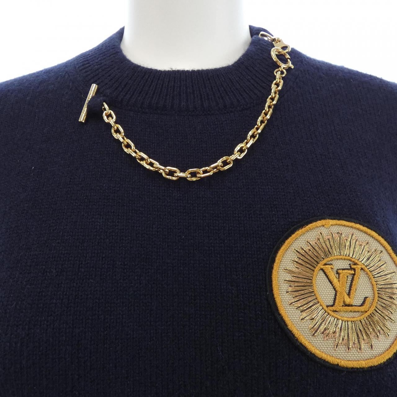 ルイヴィトン LOUIS VUITTON チェーンディテールパッチセーター FQKL14FZ3 ニット