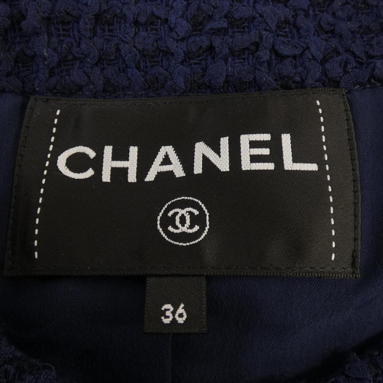 シャネル CHANEL LOOK40 P76719V66060 ノーカラージャケット