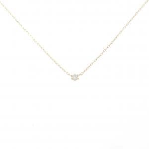 K10YG ダイヤモンド ネックレス 0.02CT