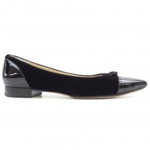 フォクシーFOXEYパンプス35.5  1/2黒×クリア FOXEY BOUTIQUE フォクシーブティック パンプス クリアビニール
