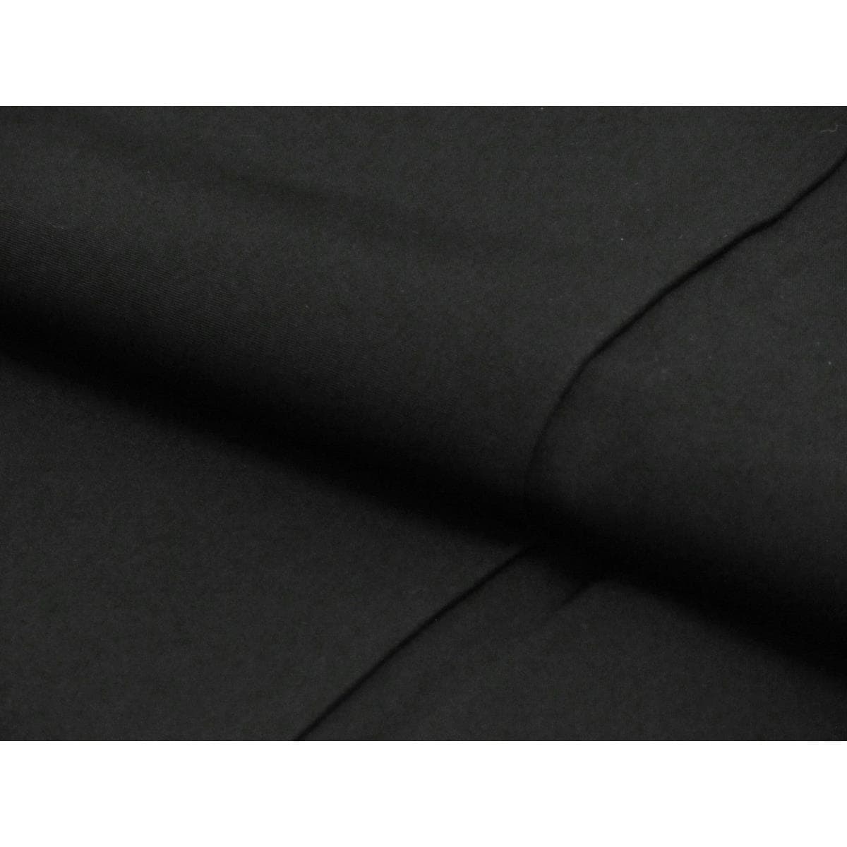 男物　黒羽二重　丸に揚羽蝶　きもの・羽織　２点セット