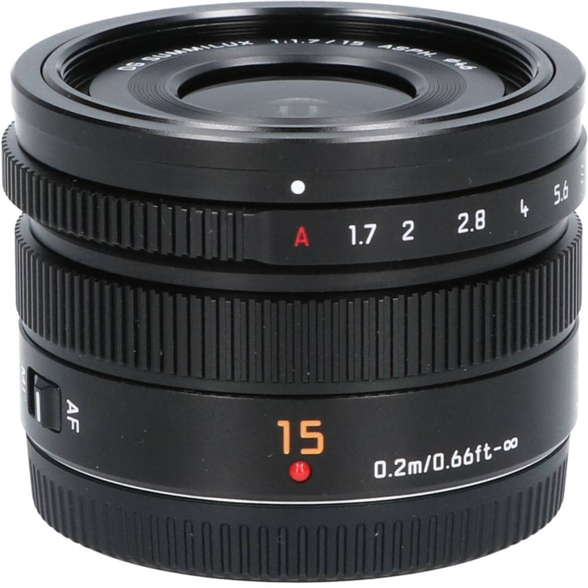 ＰＡＮＡＳＯＮＩＣ　ＤＧ　ＳＵＭＭＩＬＵＸ１５ｍｍ　Ｆ１．７ＡＳＰＨ