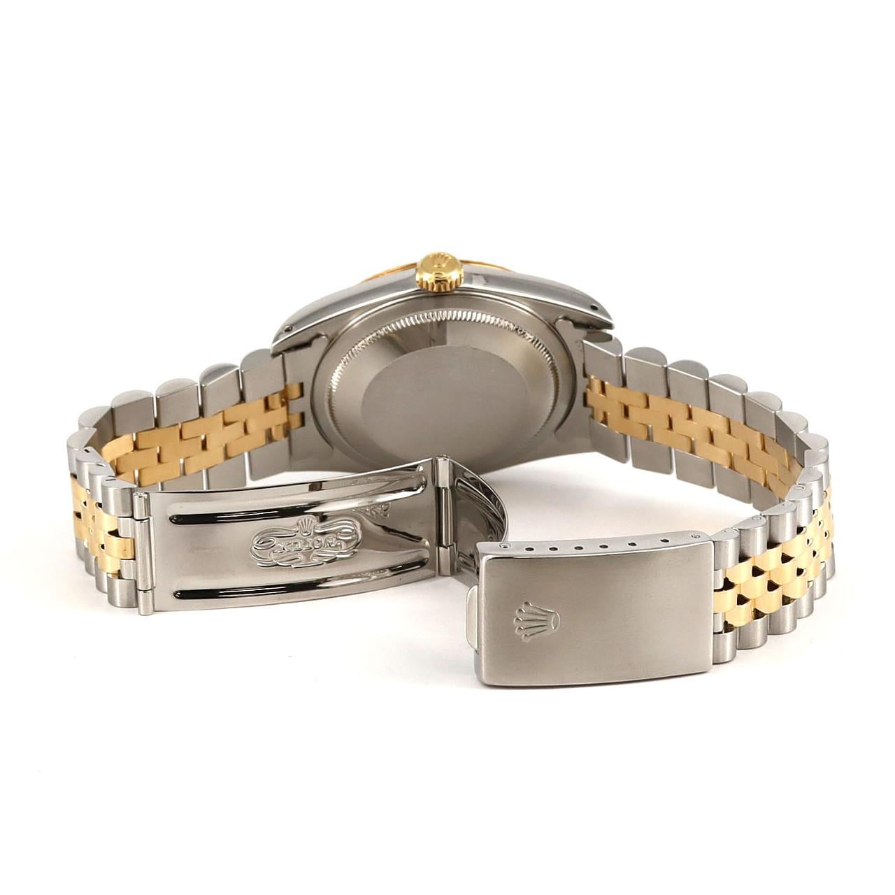 ROLEX Datejust 16233G. SSxYG Automatic L number