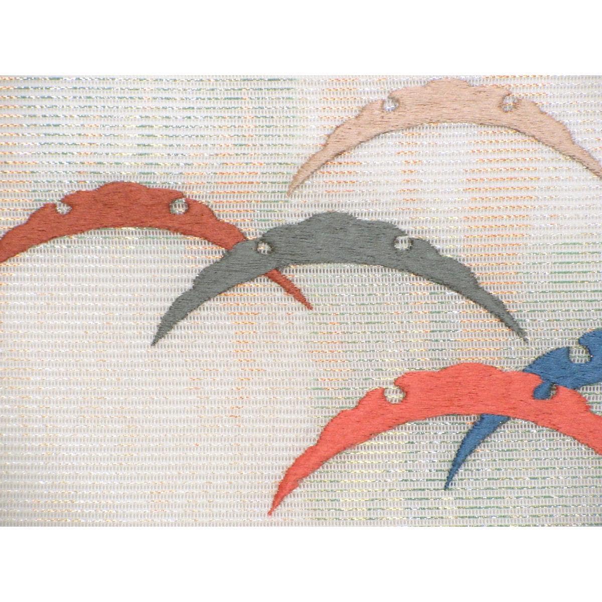 夏名古屋帯　絽織