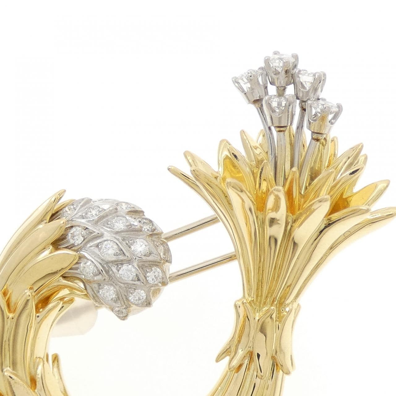 ティファニー ダイヤモンド ブローチ