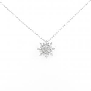 K18WG ダイヤモンド ネックレス