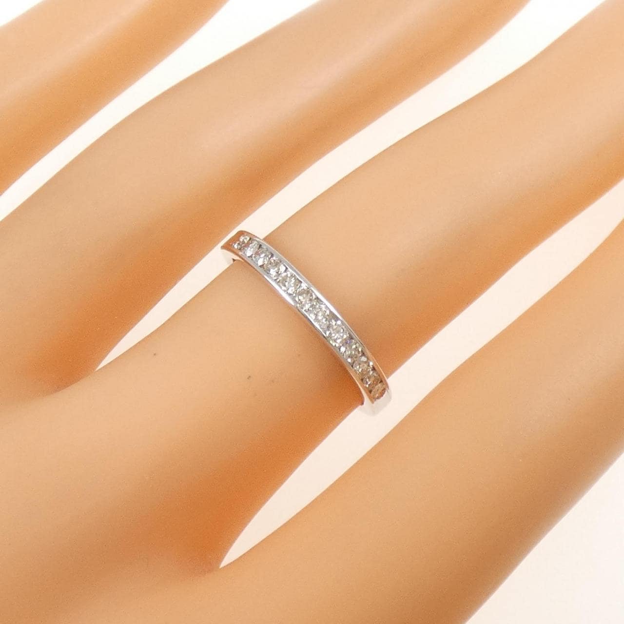 K18WG ダイヤモンド リング 0.30CT