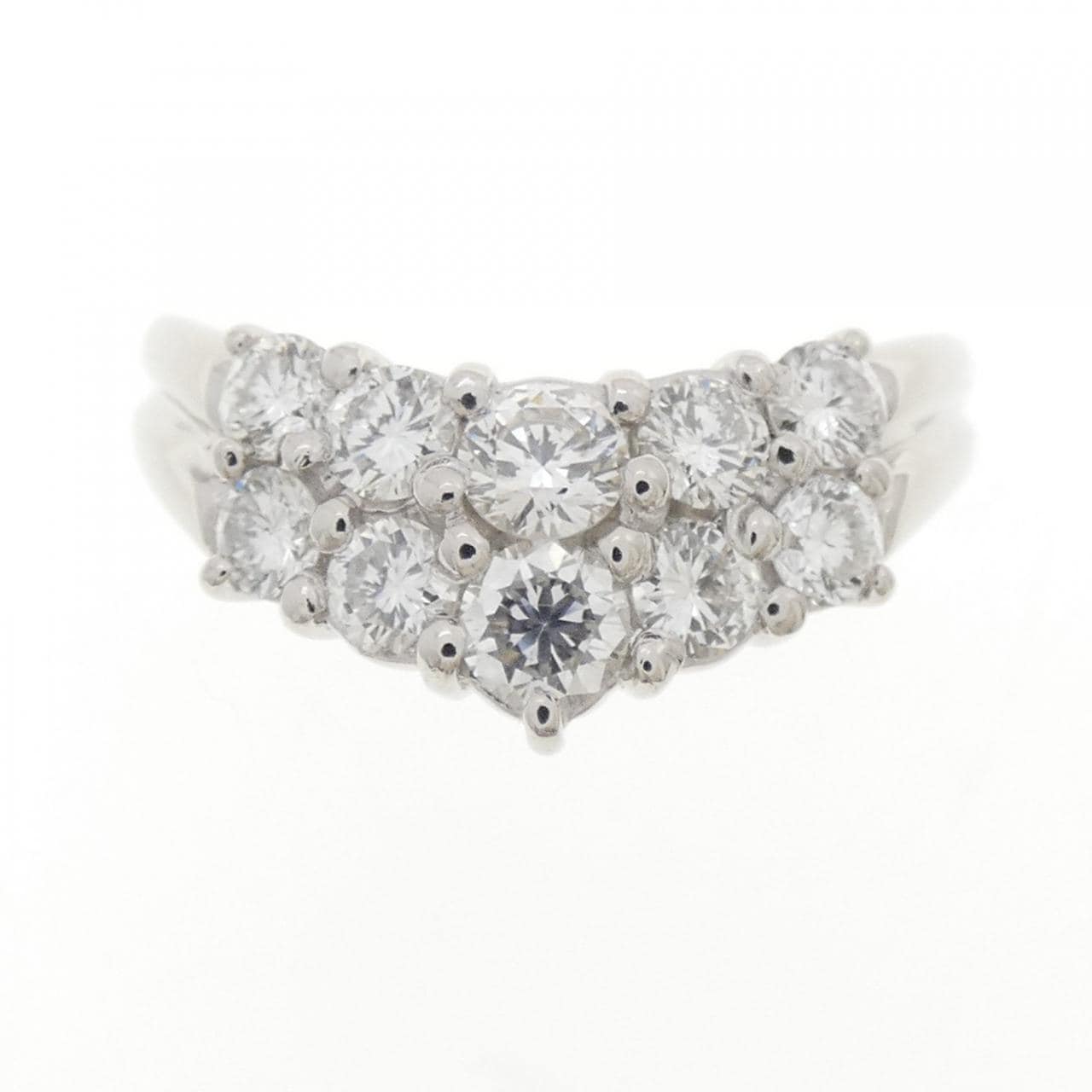 PT900 ダイヤモンド リング 1.00CT