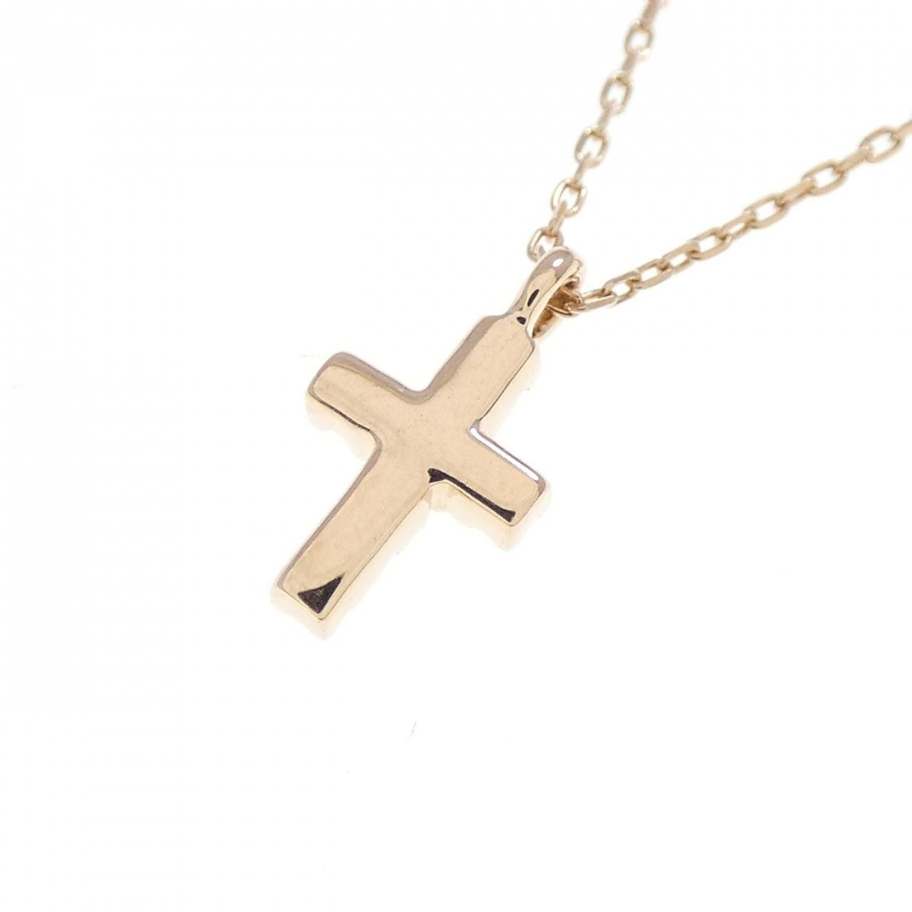 4゜C クロス ダイヤモンド ネックレス