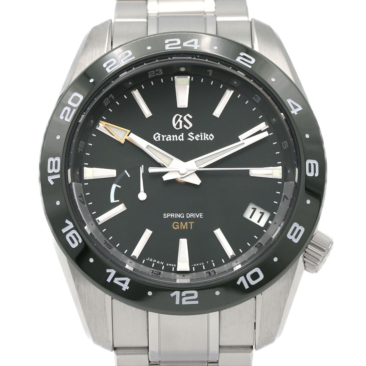 セイコー グランドセイコー･スポーツコレクション･スプリングドライブGMT 9R66-0BB0/SBGE257 SS 自動巻