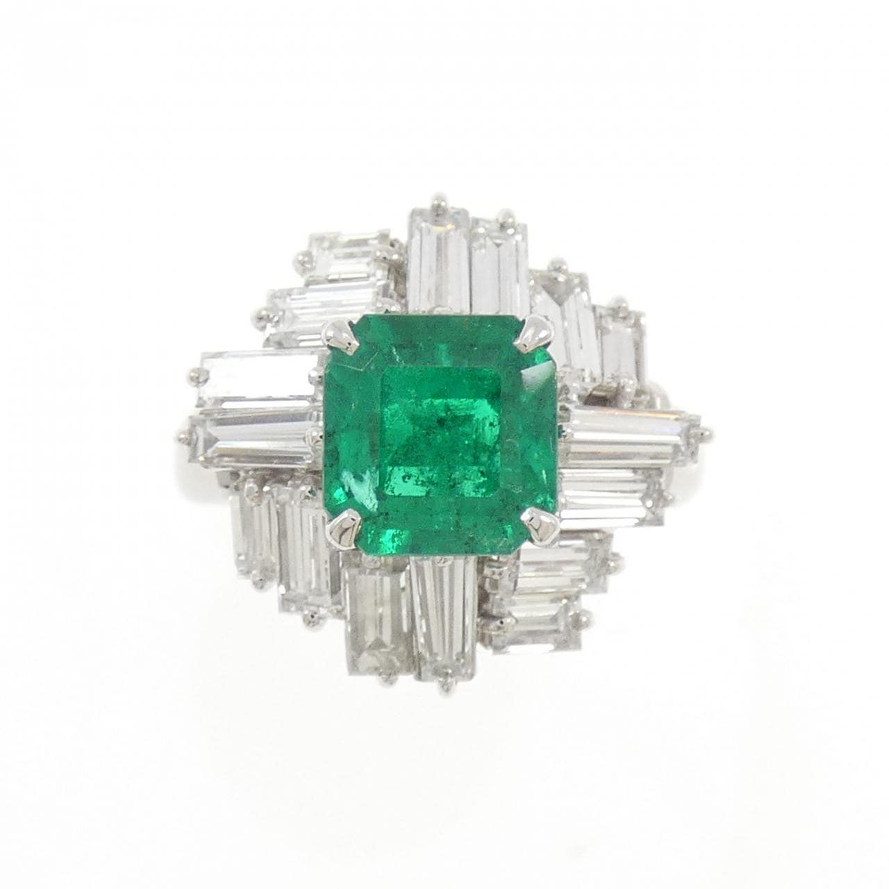 PT900 エメラルド リング 1.66CT コロンビア産