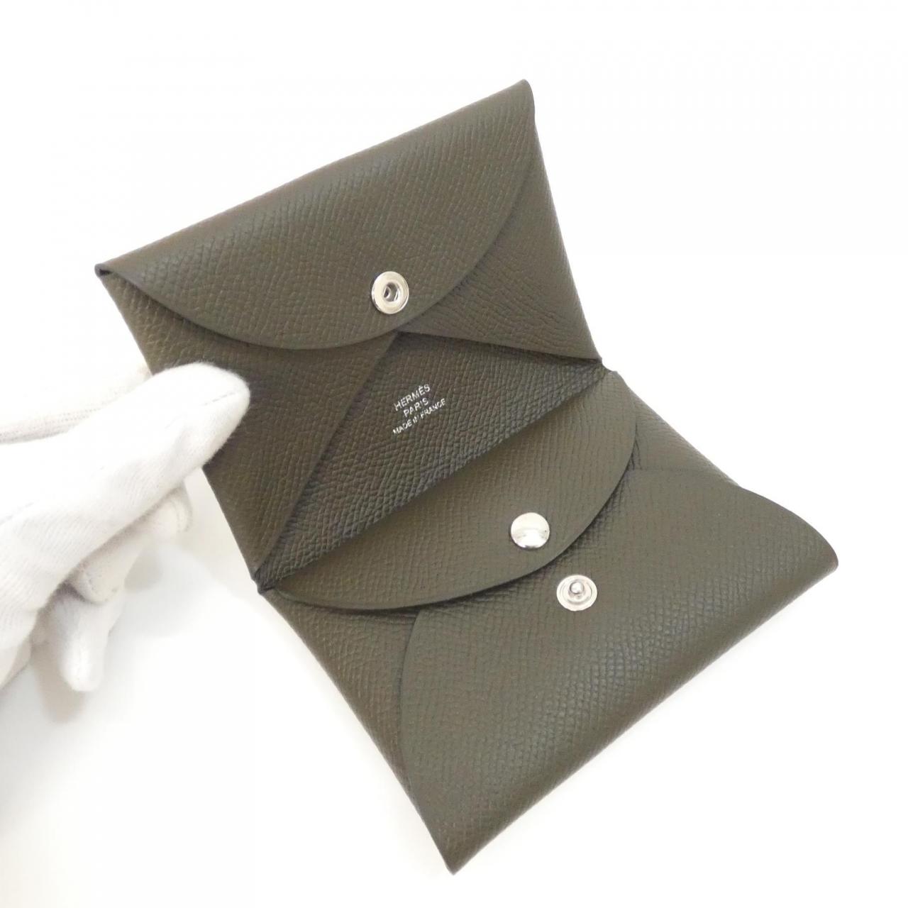 【未使用品】エルメス カルヴィ デュオ 083035CK コインケース