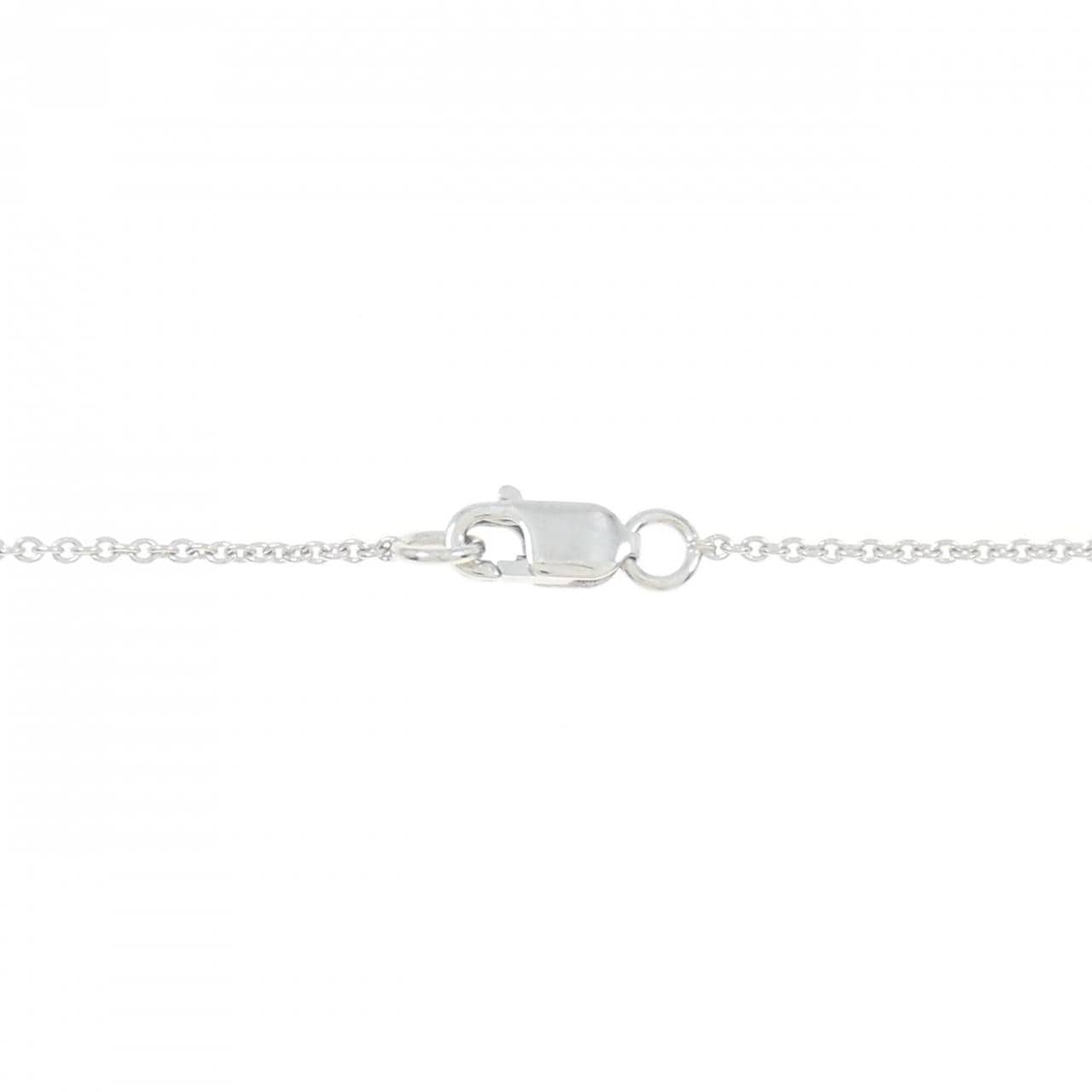 750WG Horseshoe Diamond Necklace