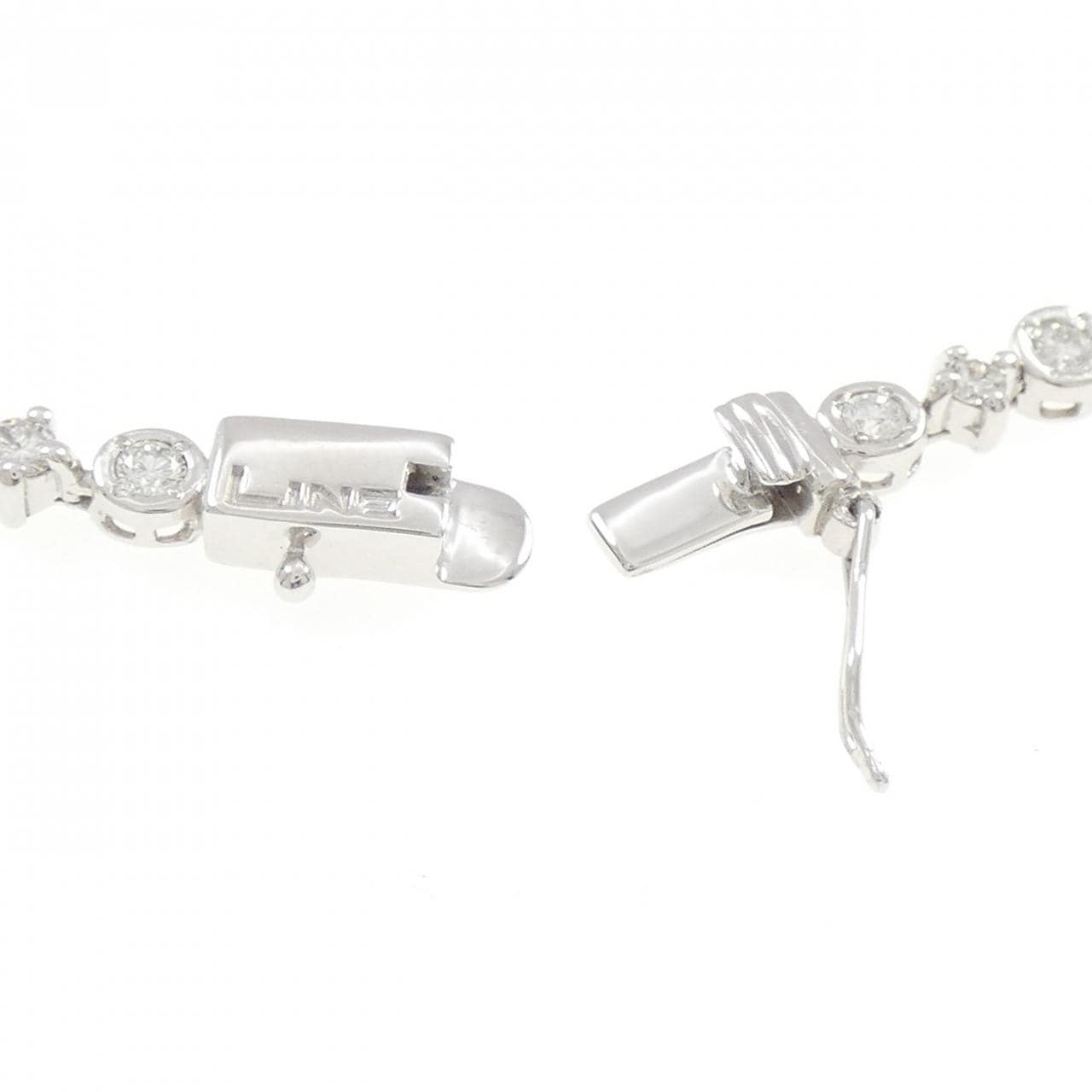 LINE ダイヤモンド ブレスレット 1.50CT