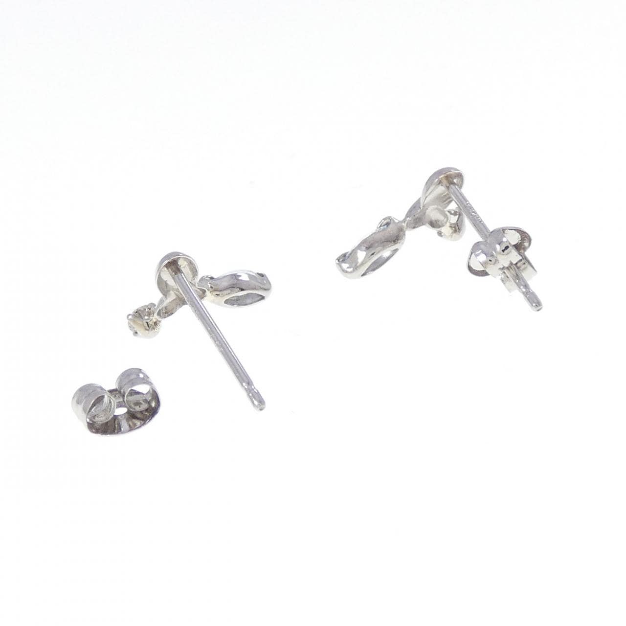 PT900 アクアマリン ピアス