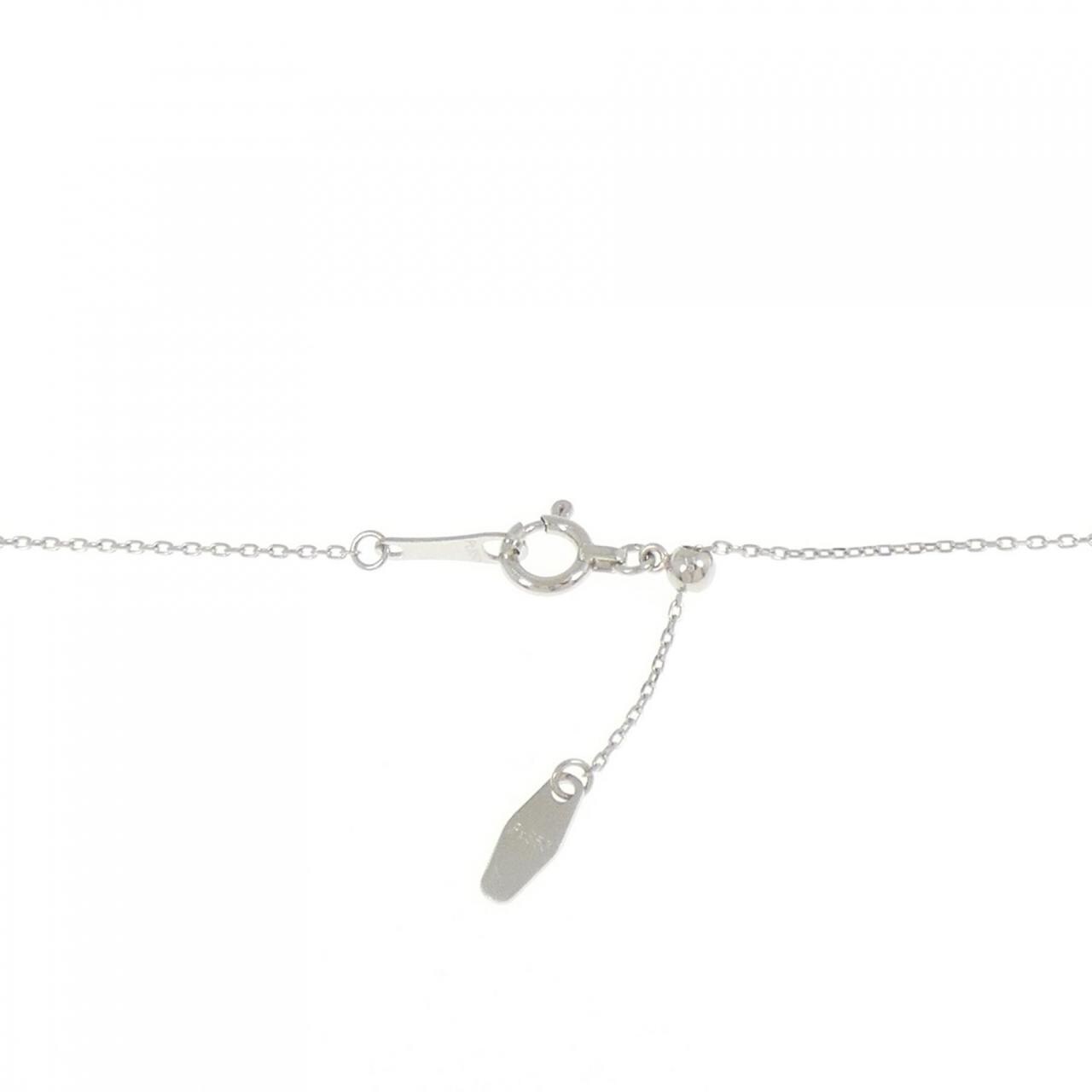 【新品】PT900/PT850 ダイヤモンド ネックレス 0.15CT