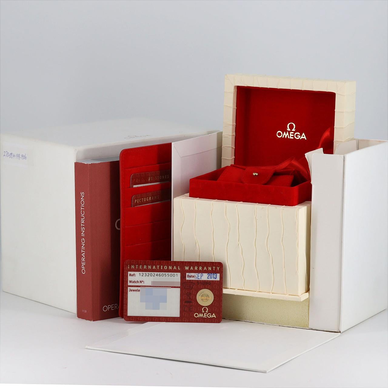 オメガ コンステレーションブラッシュ RGコンビ･12P 123.20.24.60.55.001 SSxPG クォーツ