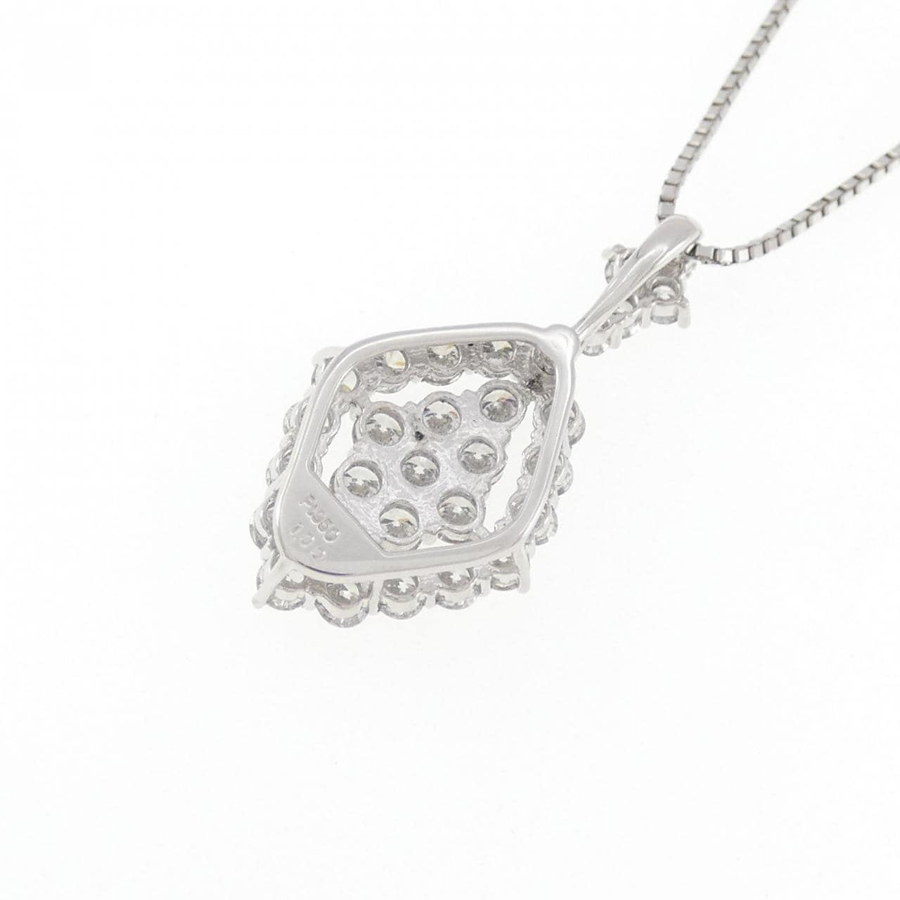 PT950/PT850 ダイヤモンド ネックレス 1.00CT
