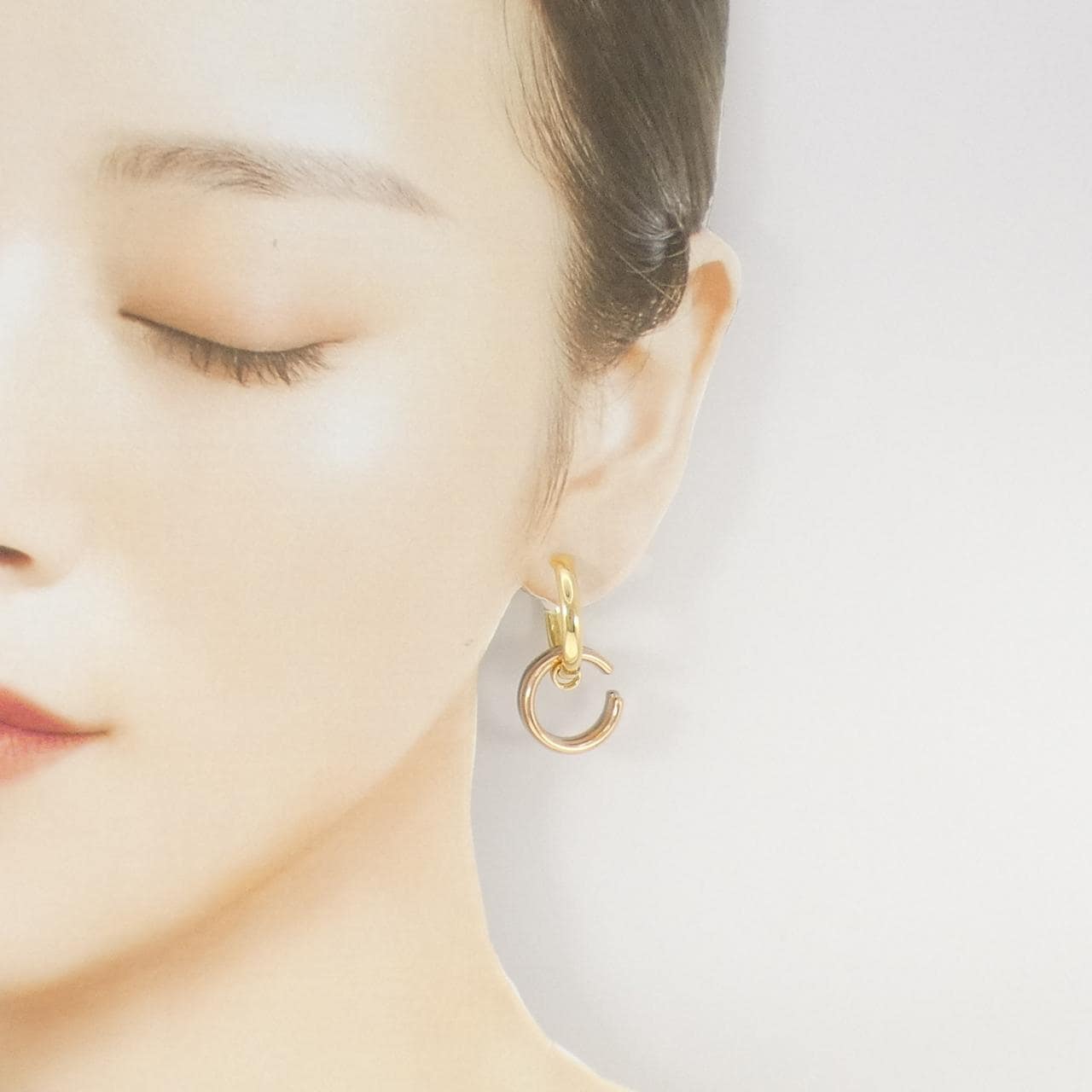 カルティエ トリニティ サカイ イヤリング 片耳