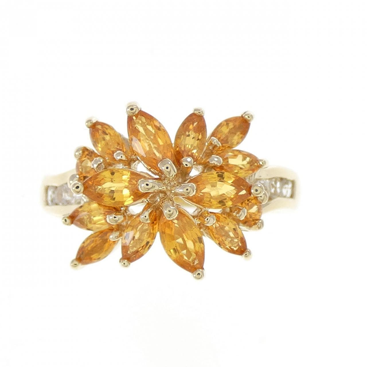 10KYG サファイヤ リング