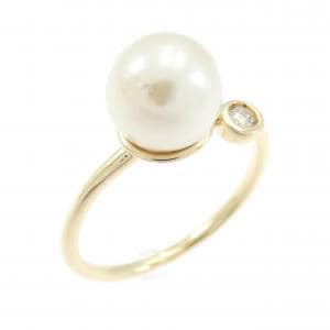 K10YG アコヤパール リング 6.9mm
