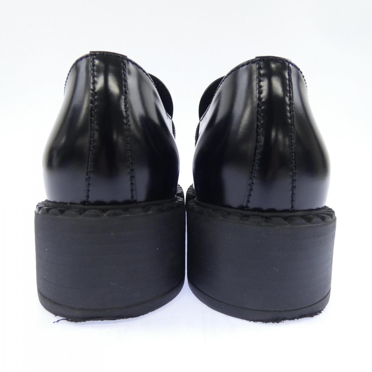 プラダ PRADA チョコレート ローファー トライアングルロゴ 1D246M シューズ